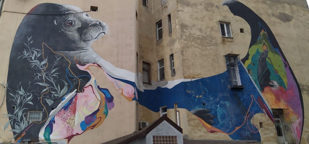 Murale w Odessie
