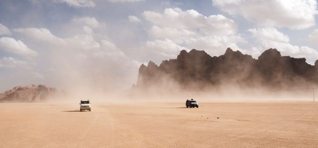 Jeep Safari na pustyni Wadi Rum