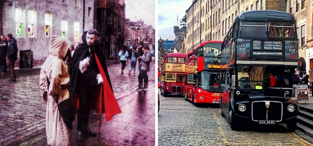 Ciekawostki o Edynburgu - spacer z wampirem i nekrobus