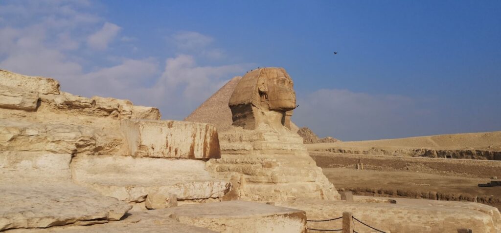 Kair od Piramid do Wzg贸rza Mukattam - Wielki Sfinks w Gizie