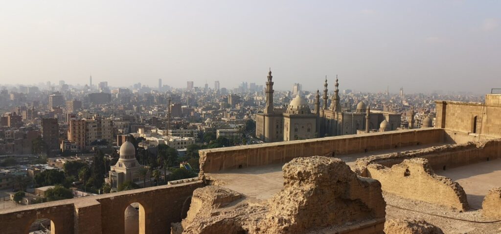 Wzg贸rze Mukattam - Cytadela Saladyna - panorama Kairu