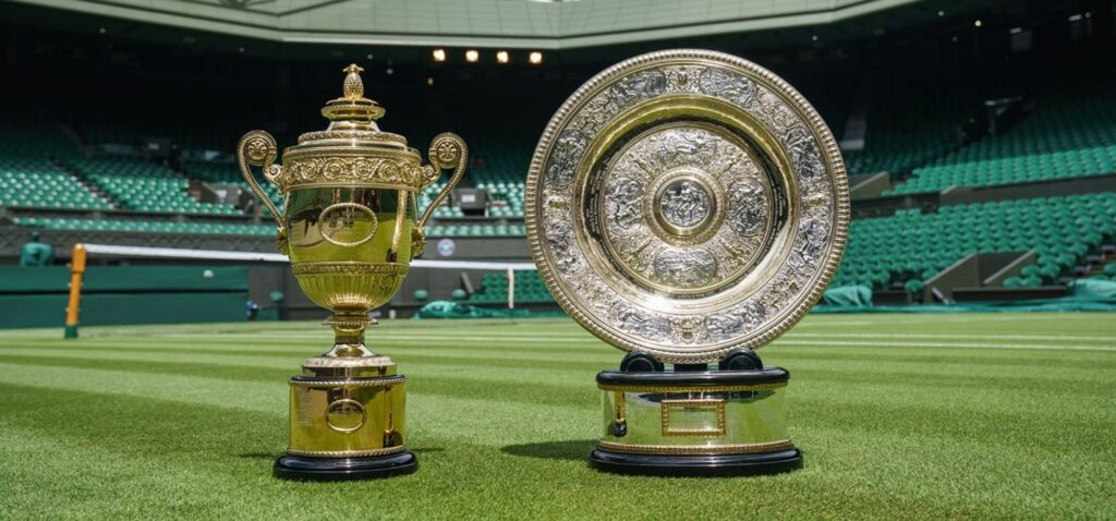Tradycje na Wimbledonie - trofea turniejowe