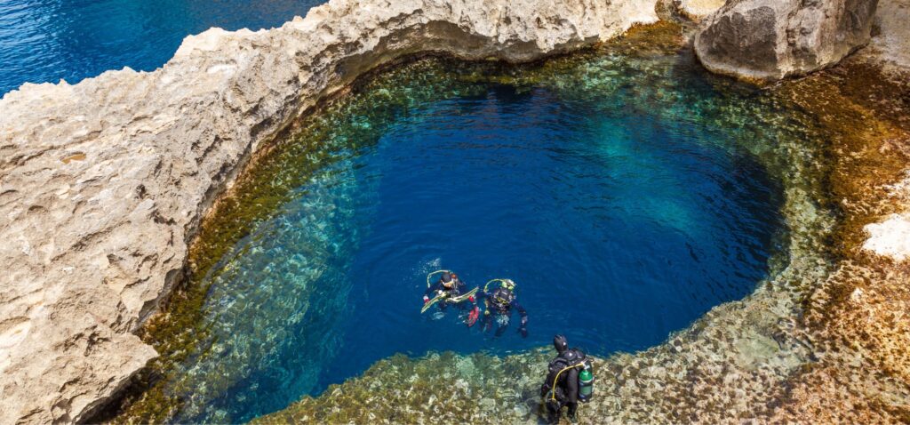 Blue Hole - Inland Sea - Gozo