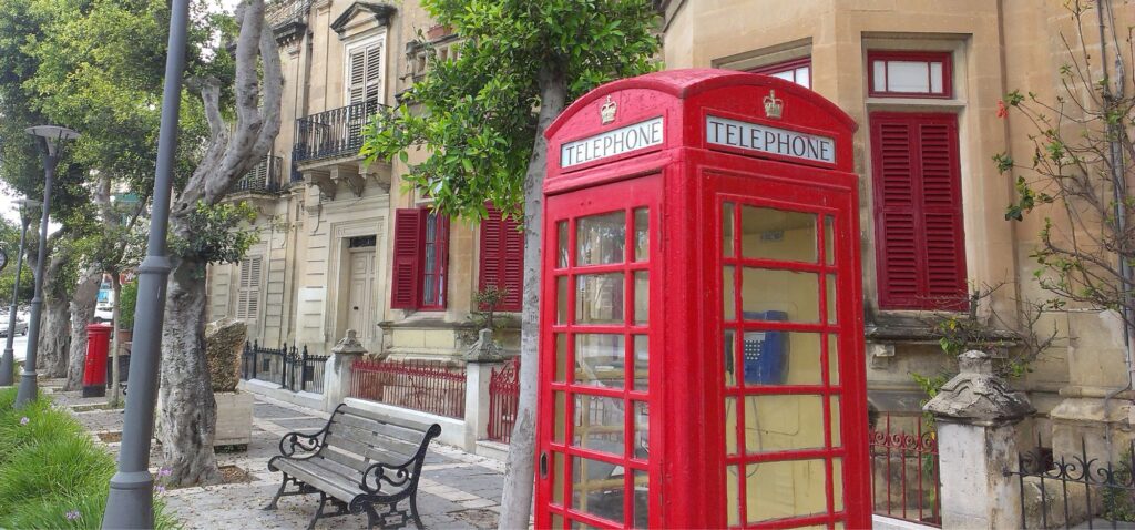 Budka telefoniczna w Rabacie na Malcie