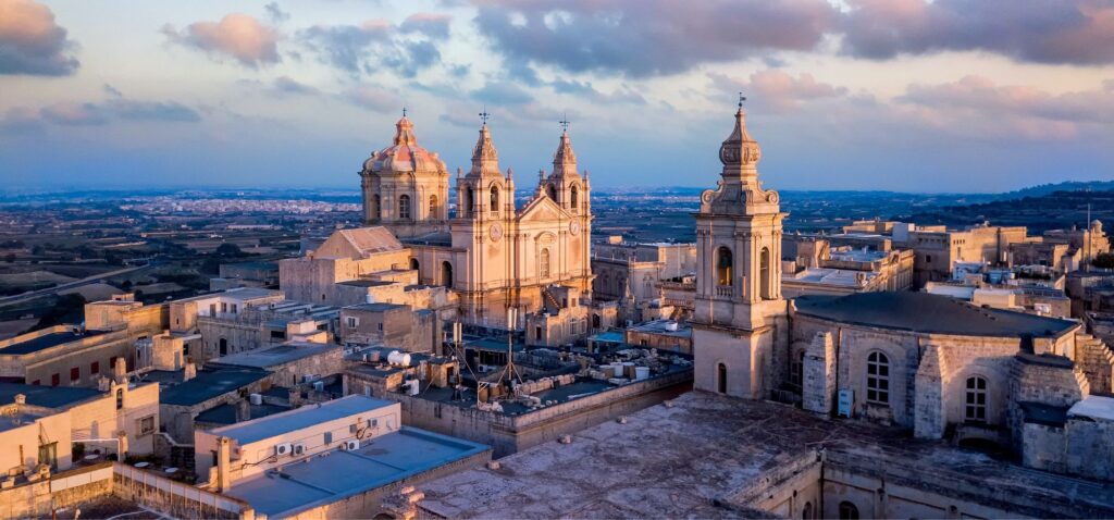 Katedra w Mdinie - Malta Wyspa SÅ‚oÅ„ca - Blog CityLove