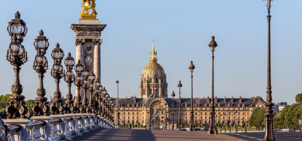 Najpiękniejsze zabytkowe mosty w Europie - Most Aleksandra III w Paryżu