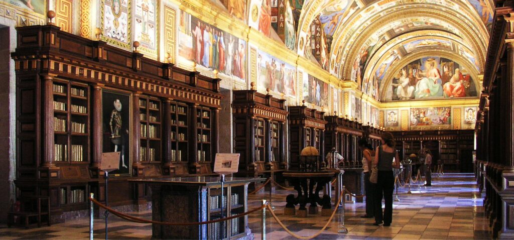 NajpiÄ™kniejsze zabytkowe biblioteki w Europie - Biblioteka w Escorialu