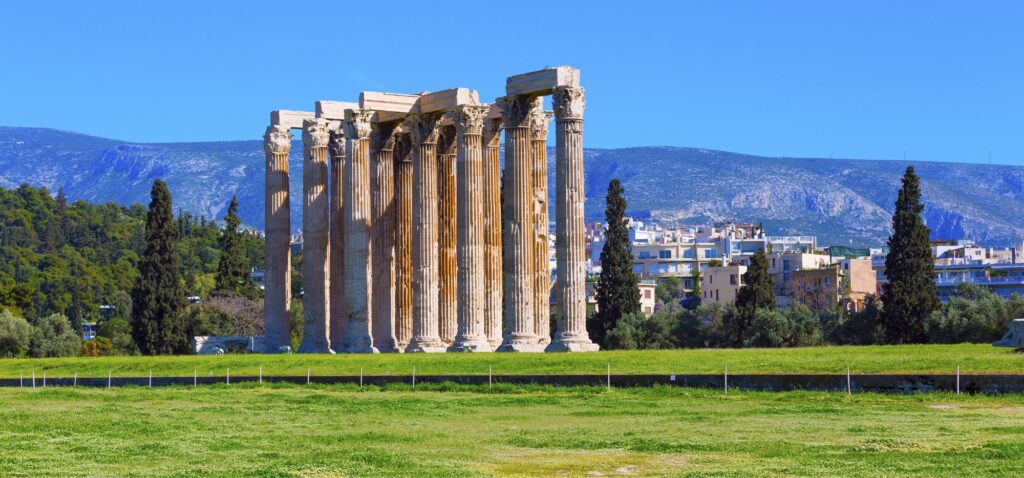 Swiatynia Zeusa - TOP 10 miejsc do zobaczenia w Atenach