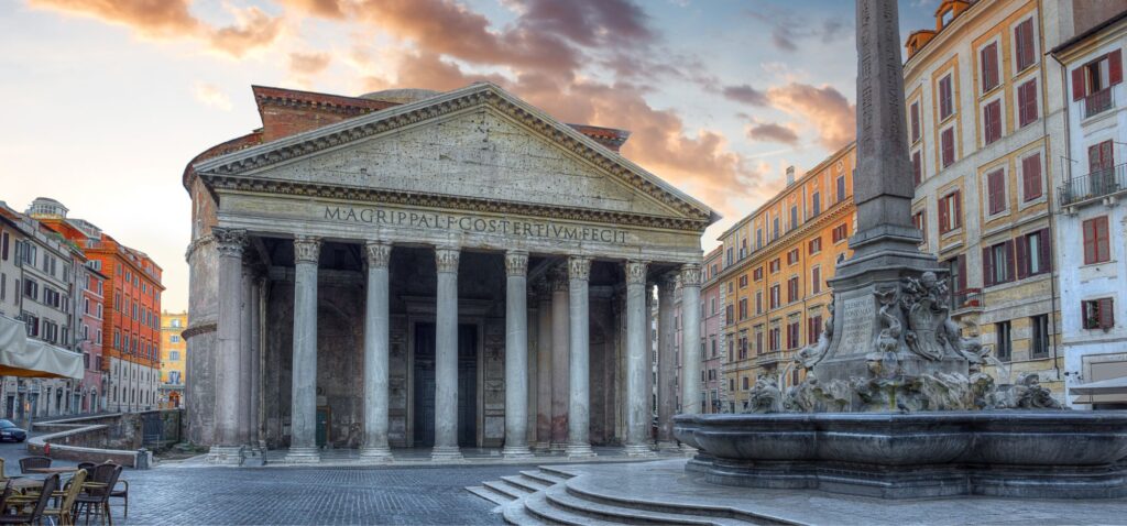 Rzymski Panteon - 艣wi膮tynia wszystkich bog贸w