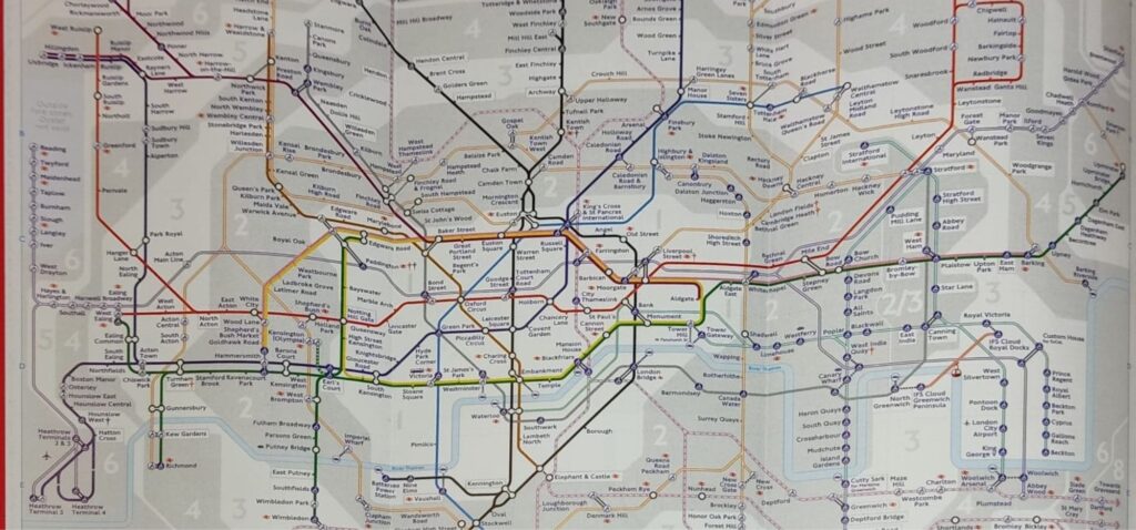 Mapa sieci metra - Blog CityLove